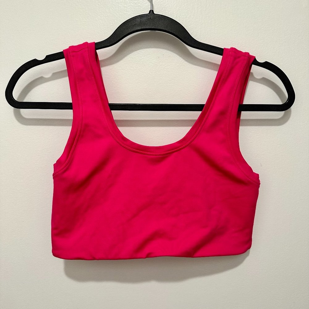 Terez TLC Crop Top in Pink